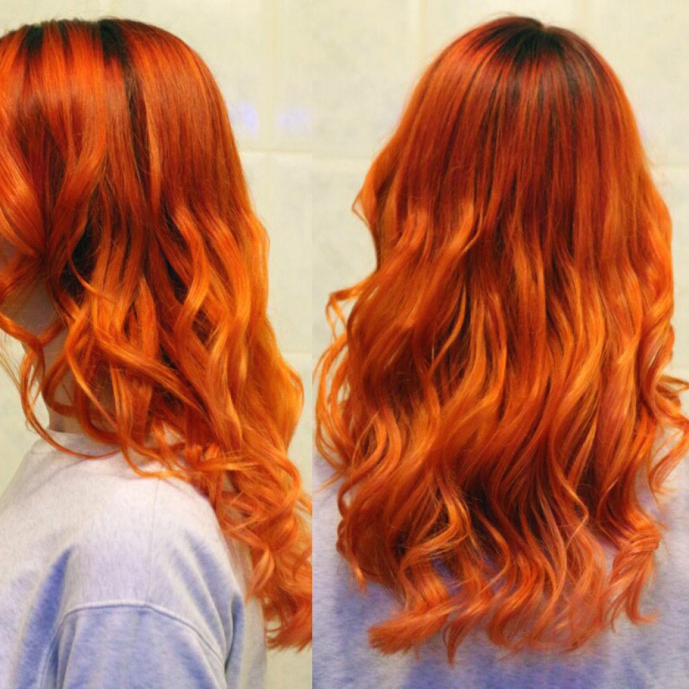 Anthocyanin O01 Dark Orange – рыжая краска для волос