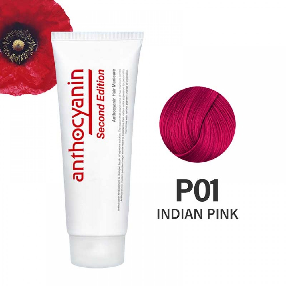 Anthocyanin P01 Indian Pink – розовая краска для волос