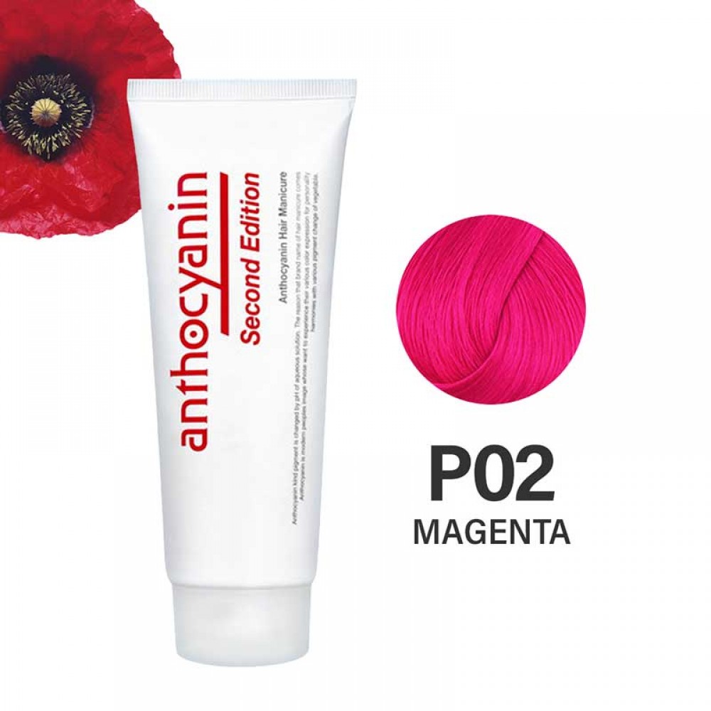 Anthocyanin P02 Magenta – розовая краска для волос